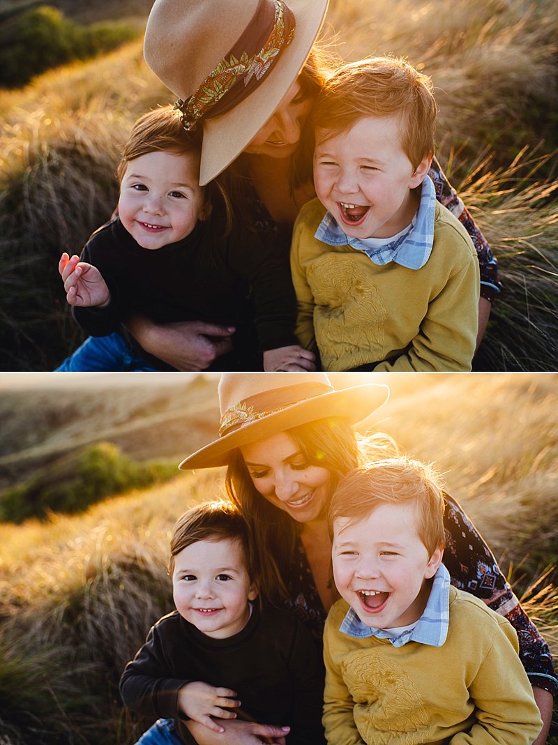 Flinders Family Portrait, boho styled family portrait, sunset family portrait, melbourne portrait photograher, portrait photographer, lifestyle portraits, family portraits